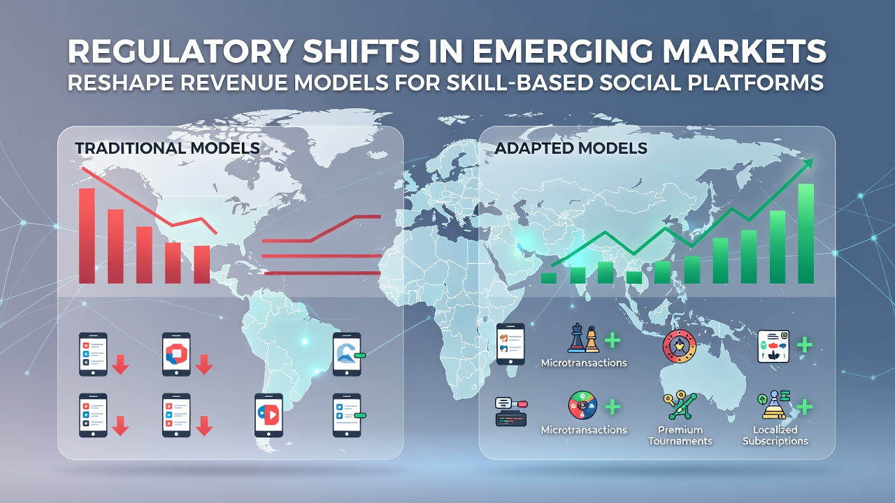 Regulatory changes impacting skill-based social gaming platforms in emerging markets