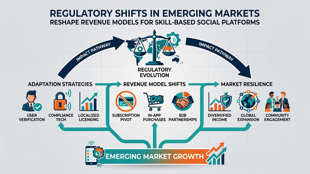 Skill-based social platforms adjusting revenue strategies amid regulatory updates